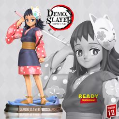 Makomo.jpg 3D-Datei Makomo - Dämonentöter Fanart・3D-Druck-Idee zum Herunterladen