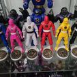 E8DC669F-25AE-4454-B02D-1B540DF0B2CF.jpeg Power Rangers lightning collection Ninjetti Figuart stand with optinal coin base