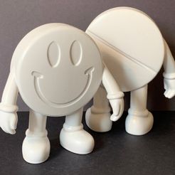 il_1140xN.4712387281_lruu.jpg STL file Smiley E Man / Pill Character・3D printer design to download