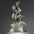 04.jpg Werewolf Shaman 3D print model