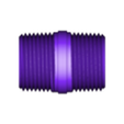 nc_16n.stl Pipe close nipple 1" NPT