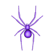 spider.stl Archivo STL gratuito La araña viuda negra・Design para impresora 3D para descargar
