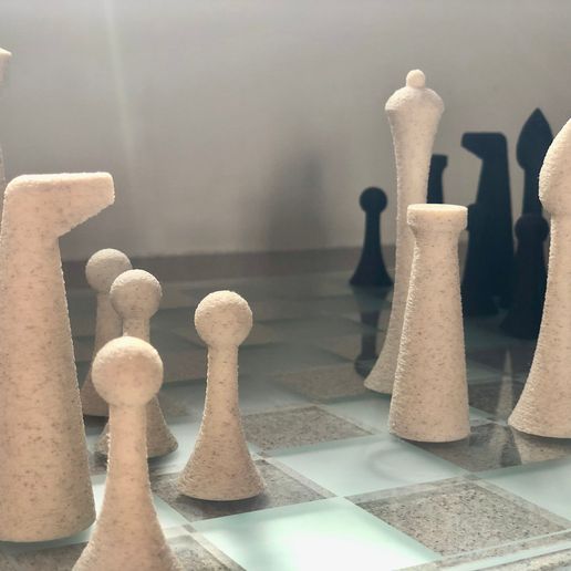 IMG-0074.jpg Free 3MF file Herman Ohme's Chess Set・3D printer design to download, Kostka3D