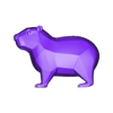Capybara.obj Capivara