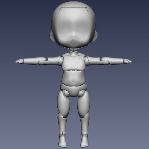 ZBrush-Document1.jpg Chibi Nendo doll articulated body