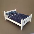 20230424_160547.jpg Double Bed Frame 1/12 miniature