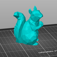 squirrel2.png Low Poly Squirrel
