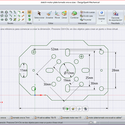 Captura_motor_plate_2.PNG Fichier STL gratuit Pièces de classe X, Plaques moteur (bonnes pour les tests, bien meilleures en Fibre !!!)・Modèle pour impression 3D à télécharger