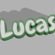 LUCAS.png PERSONALIZED LED LAMP - FIRST NAME Lucas