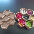 ac0f5395194b7092573992890b987634_display_large.jpg 7 Hex Container for Small Parts and Games