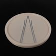 20200916_205326.jpg Free STL file American Architecture Filament Insert Coaster Set・3D printer design to download