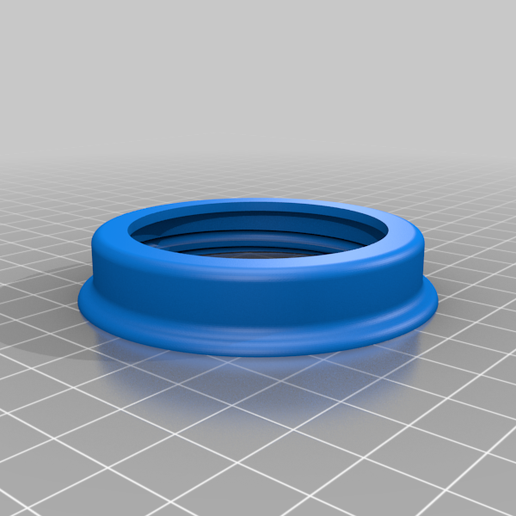 ring.png Download free STL file Airbrush Cleaner Set For Yeast Jar • 3D printer object, rebeltaz