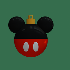 MICKEYBALL.png Mickey mouse Christmas ball