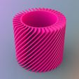2.jpg Pencil cup - Spiral helix
