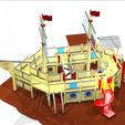 4.jpg SHIP BOAT Playground SHIP CHILDREN'S AREA - PRESCHOOL GAMES CHILDREN'S AMUSEMENT PARK TOY KIDS CARTOON CHILD