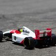 _S2A0978.jpg Free STL file Aryton Senna's Mclaren MP4/6 3d Printed RC F1 Car・3D print object to download
