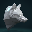 PWH-02x.png Low poly Wolf head