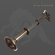 ekko-mace-arcane-league-of-legends-3d-model-for-cosplay-stl-2.png Ekko Mace Arcane Season 2 League of Legends weapon stl for cosplay