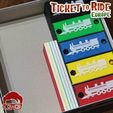 26.jpg TICKET TO RIDE EUROPE INSERTS / INTERNAL ORGANIZER BY AM-MEDIA