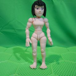 DSCN0741.JPG Файл 3D BENDABLES . . . ( female )・Дизайн для загрузки и 3D-печати