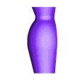 Wall_Vase_Solid.STL Dış Mekan Duvar Vazosu