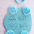 bdbdr.jpg STL file STAMPS - STAMP - PHRASES - FATHER'S DAY - COOKIE CUTTER・3D printable model to download