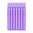 Large Brad.stl Imperial Drill Bit Organisers