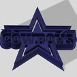 Cowboys.png COOKIE CUTTER LOGO DALLAS COWBOYS NFL