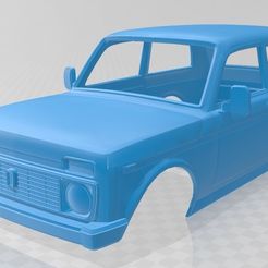 foto 1.jpg STL file Lada Niva Printable Body Car・Design to download and 3D print