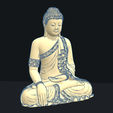 1.png Fichier STL gratuit Bouddha Thailandais v2・Idée pour impression 3D à télécharger