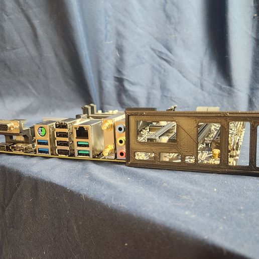 🖥️ Rear computer IO shield for PRIME B650M-A AX II・ STL File for 3D ...
