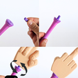stl-credit-card-wand-pay-flipping-the-bird.png Tap To Pay Middle Finger Wand