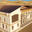 3.png Ancient Roman Government Building 3D model