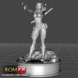 Bad ASS Nun impressao06.jpg Bad ASS Nun - 3D Figure Printable