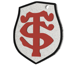 Sin-título.png Stade Toulousain rugby Key Chain