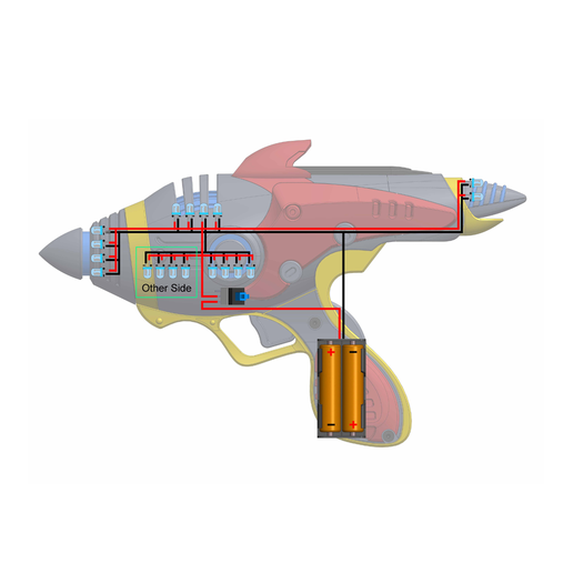 9.png Alien Blaster - Fallout - Modelo 3d imprimible - Archivos STL