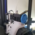 20210318_120332.jpg Файл STL Ender 3, 3 V2, 3 pro, 3 max, двойной 40-мм осевой вентилятор hot end duct / fang. CR-10, прямой привод Micro Swiss и совместимость с боуденом. Для печати не требуется поддержка・Модель для загрузки и 3D-печати