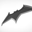 004.jpg Batarang 1 from the movie Batman vs Superman 3D print model