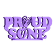 proudsone.stl K-pop, P-pop, C-pop, Thai, Logos Collection 1 Logo Decor Display Ornament