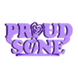 proudsone.stl S♡NE SNSD Proud Sone Kpop Fandom Display Ornament