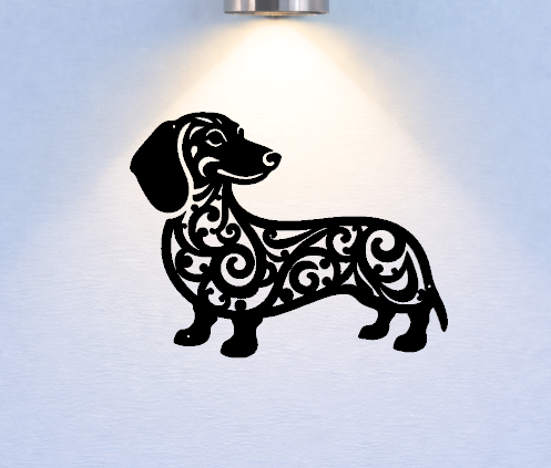 dackel.png Dachshund mural