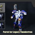 ThundertronParrot_FS.jpg Parrot for Transformers Legacy Thundertron