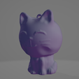 cat-chibi.png cat chibi keychain