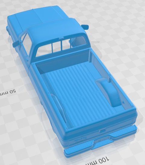 GMC-Sierra-1985-4.jpg 3D file GMC Sierra 1985 Printable Body Car・3D printing idea to download, hora80