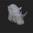 white_rhino.jpg Archivo STL gratis Cabeza de rinoceronte blanco - Low Poly・Plan de la impresora 3D para descargar, ricardo-jfa