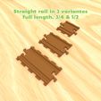smalltoys-traintracks-straight-curved05.jpg Download STL file SmallToys - Starter Pack • Design to 3D print, Olivier3DStudio