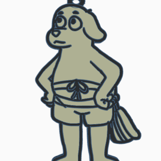 🤖 My friend robot keychains (Robot dreams keychains)・ STL File