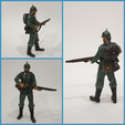Total war 1915 - Free WW1 soldiers (French, UK, US, German) 1/35, Themes_3d