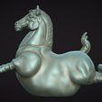 03.jpg Fat horse statue 3D Model