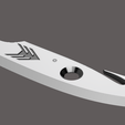 1.png Destiny - Hunter knife 3D model